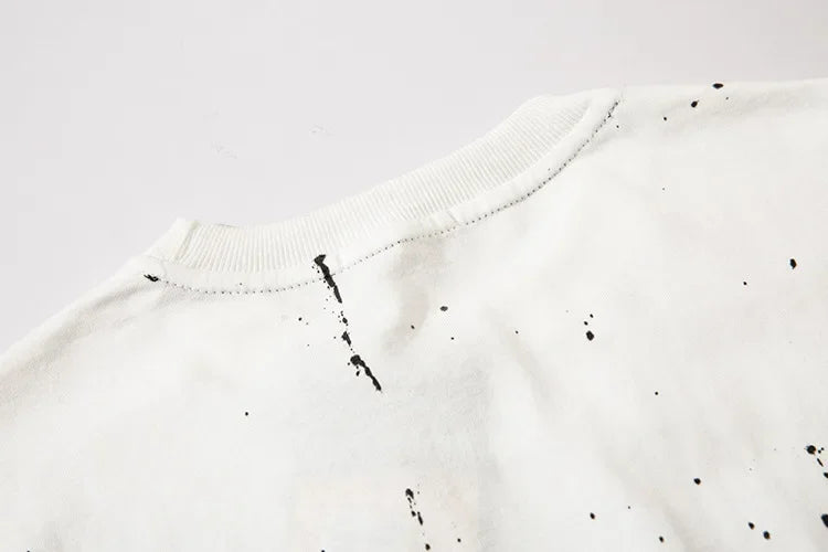 Letter Rhinestone Long Sleeve T-Shirt WN15031