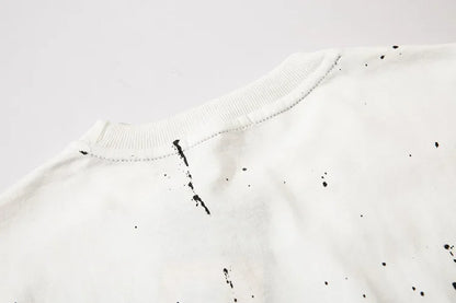 Letter Rhinestone Long Sleeve T-Shirt WN15031