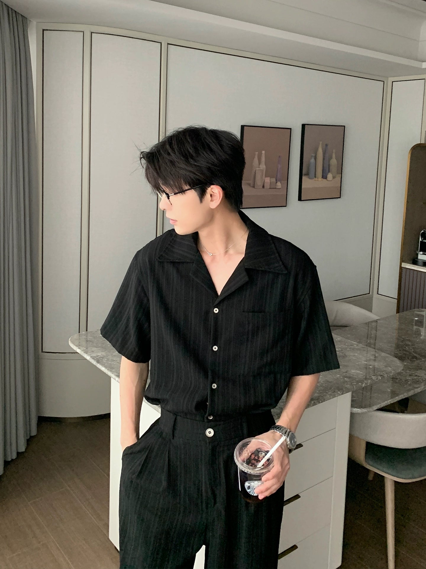 Short Sleeve Shirt & Pants Setup WN20458