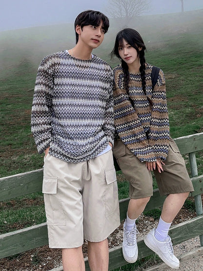 Wide Leg Cargo Half Pants WN20277