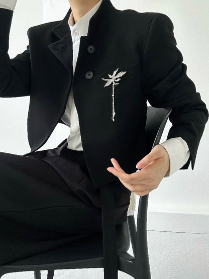 Silver Tassel Brooch WN19653