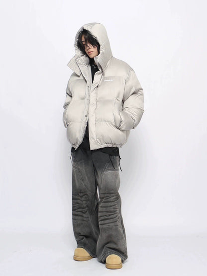 Thick Hooded Oversize Puffer Jacket WN10948