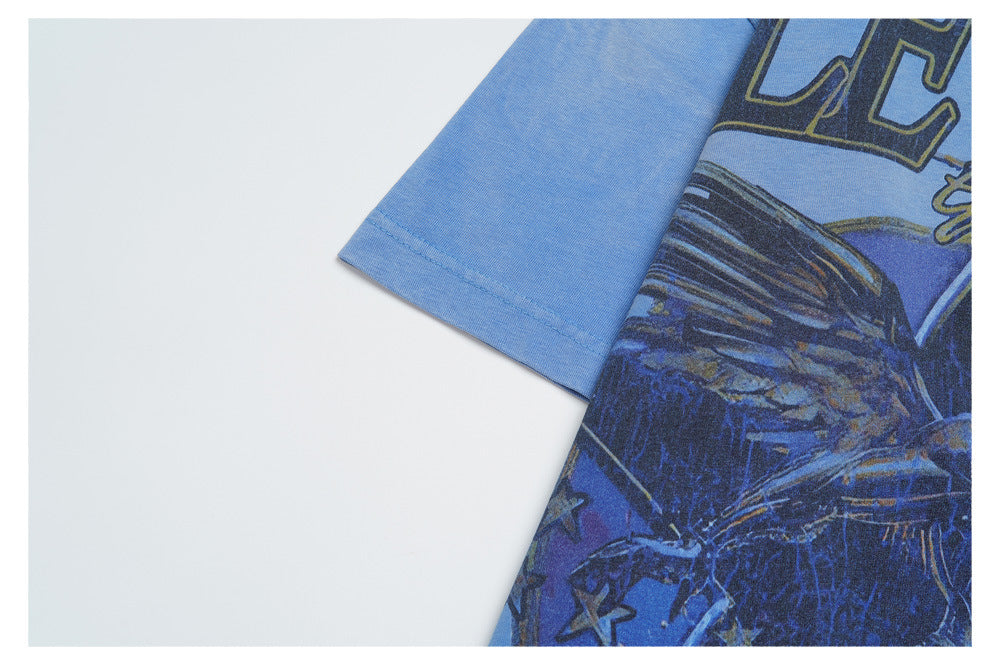 Artwork Graphic Short Sleeve T-Shirt WN26483