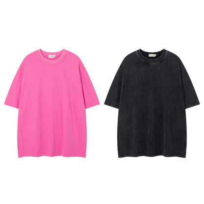 Washed Oversize Short Sleeve T-Shirt WN25778