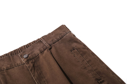 Pleated Wide-Leg Pants WN12727