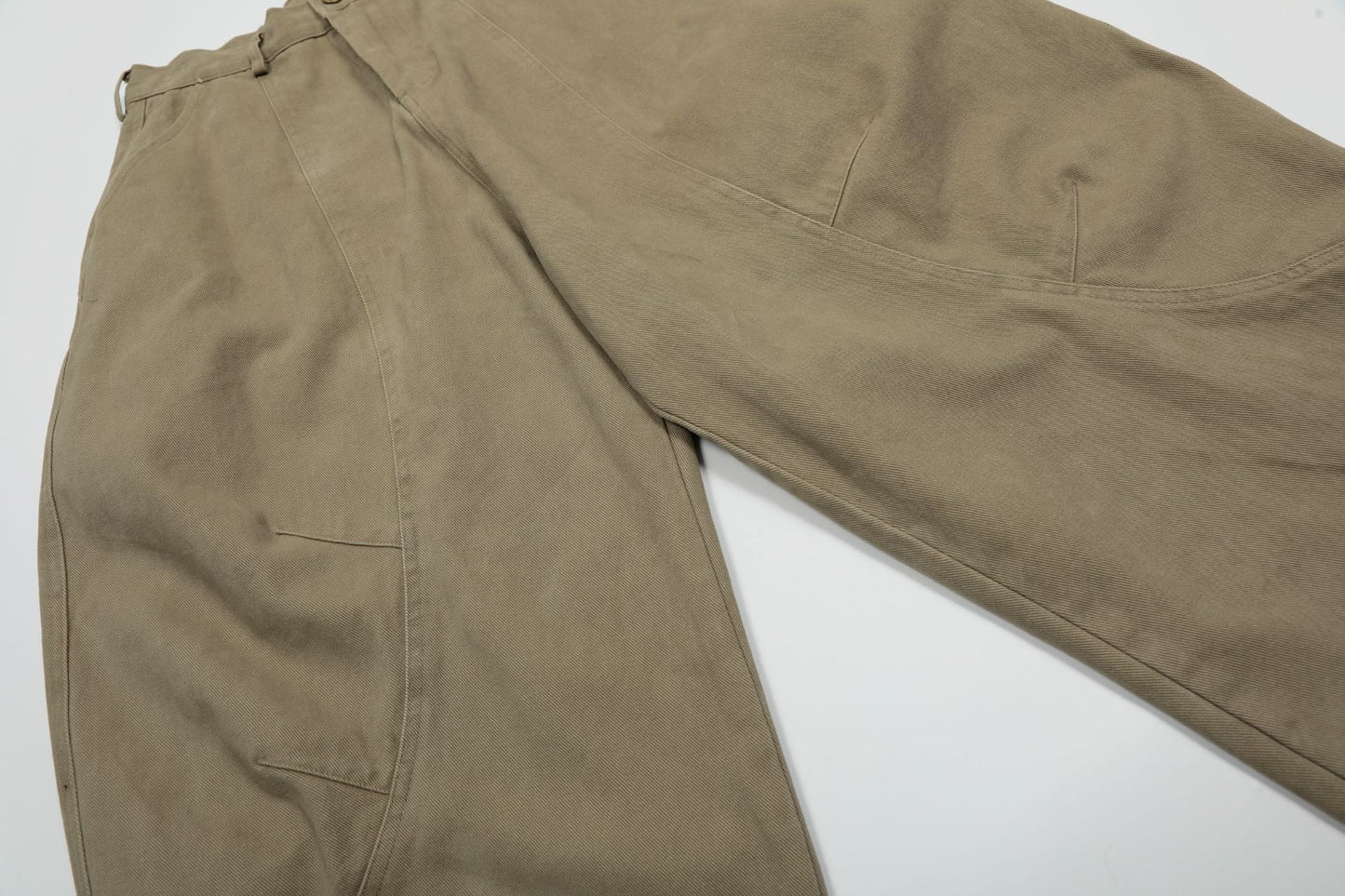 Wide Leg Curved Pants WN25470