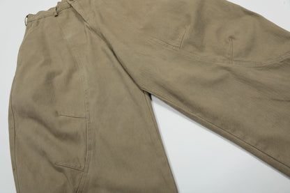 Wide Leg Curved Pants WN25470
