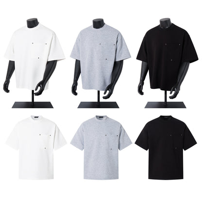 Studs Pocket Short Sleeve T-Shirt WN26964