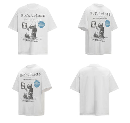 Washed Graphic Oversize Short Sleeve T-Shirt WN26383