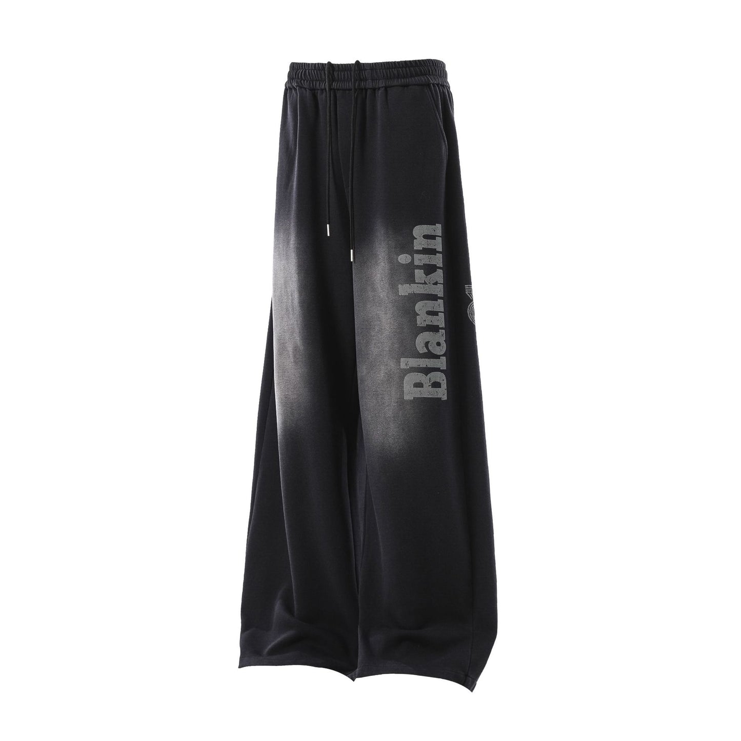 Wash Draped Wide Leg Sweatpants WN25844