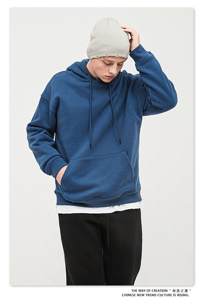 Fleece Lining Oversize Hoodie & Fleece Lining Sweatpants Setup WN9931