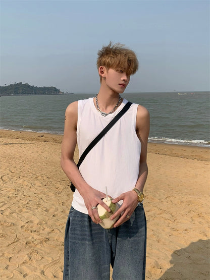 Ribbed Sporty Tank Top WN20036