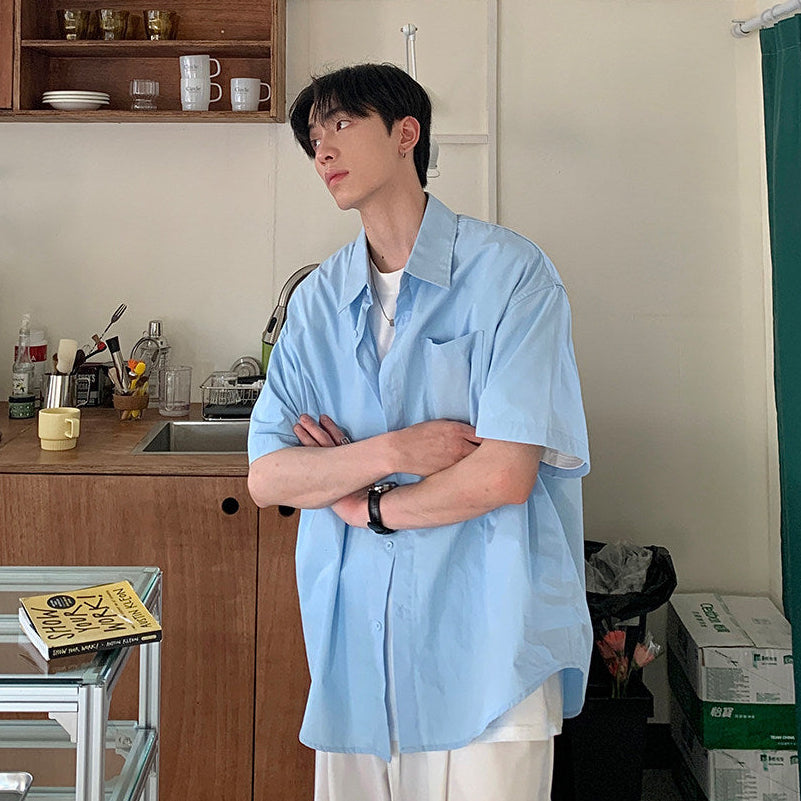 Oversize Short Sleeve Shirt WN24863