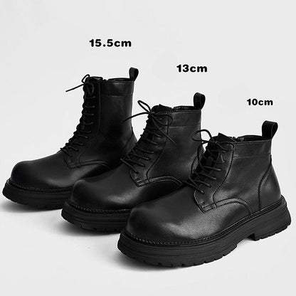 Platform Lace-Up Boots WN24535