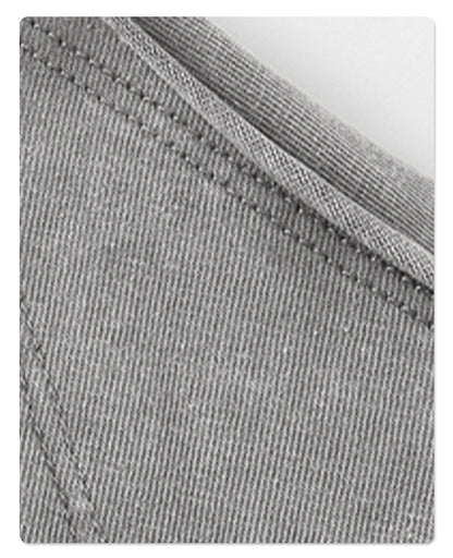 Washed Wax Dye Patchwork Raw Hem Tank Top WN16281