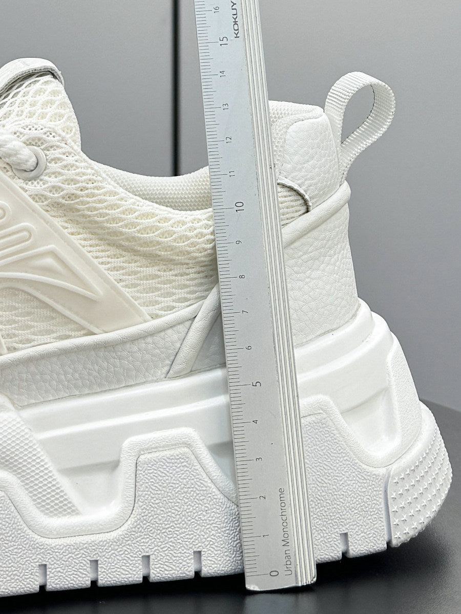Mesh Panel Chunky Sole Sneakers WN24576