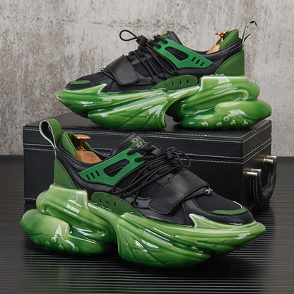 Strap Panel Air Sole Chunky Sole Sneakers WN24651