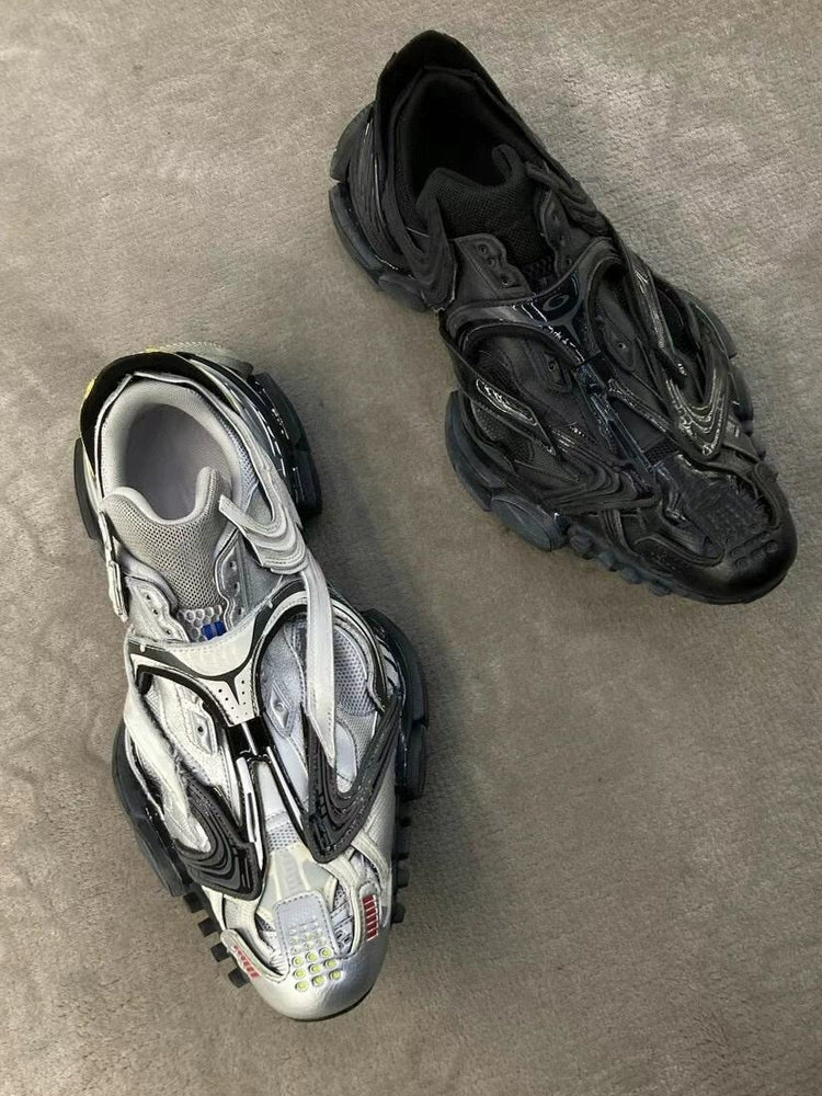 Crocodile Chunky Sole Dad Sneakers WN20767