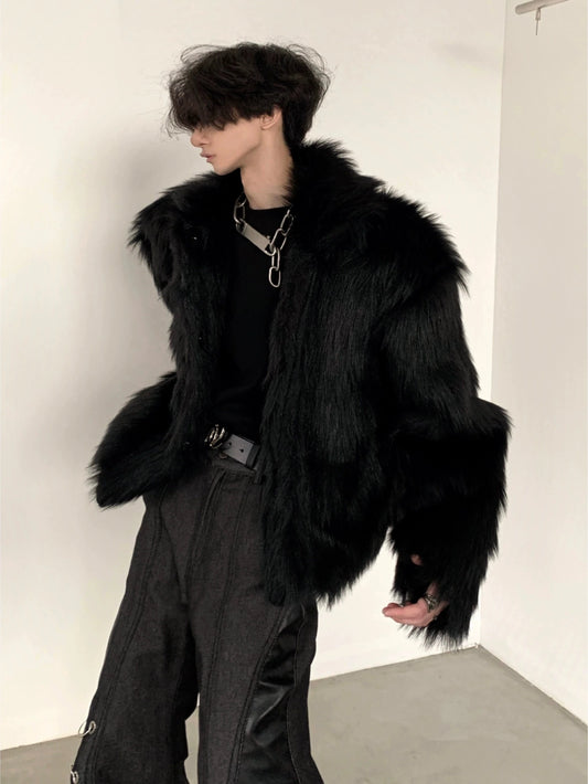 Thick Fur Short Jacket WN9112