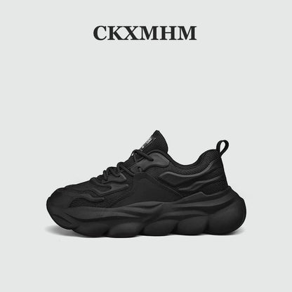 Bubble Sole Mesh Panel Chunky Sneakers WN23366