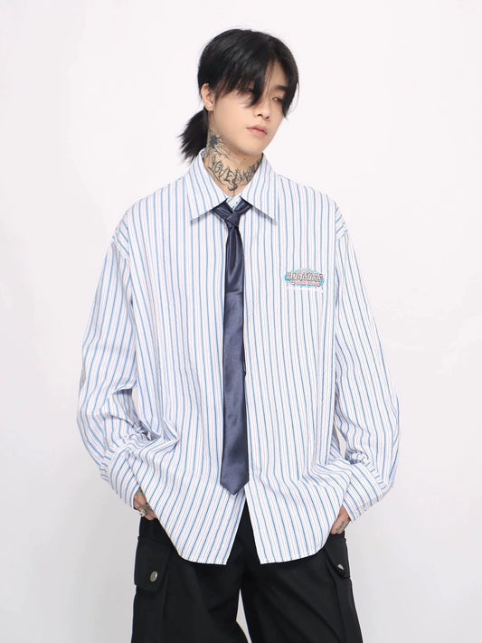 Striped Long Sleeve Shirt WN8755