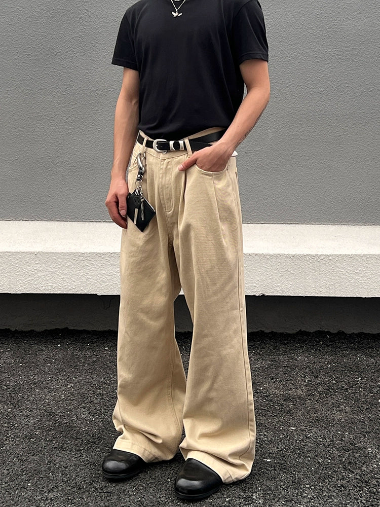 Wide-Leg Straight Pants WN19584