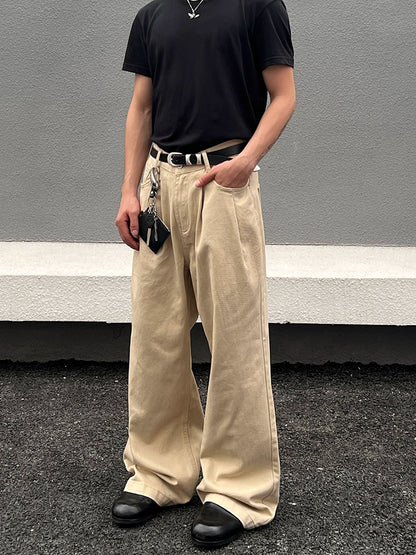 Wide-Leg Straight Pants WN19584