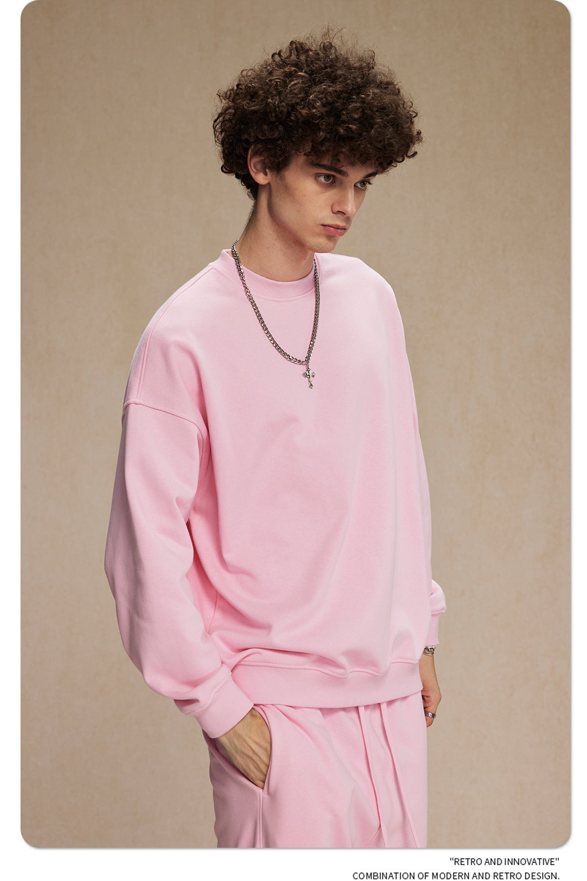 Oversize Crewneck Sweatshirt WN9972