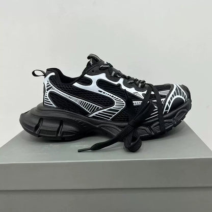 Mesh Thick Sole Sporty Sneakers WN21247