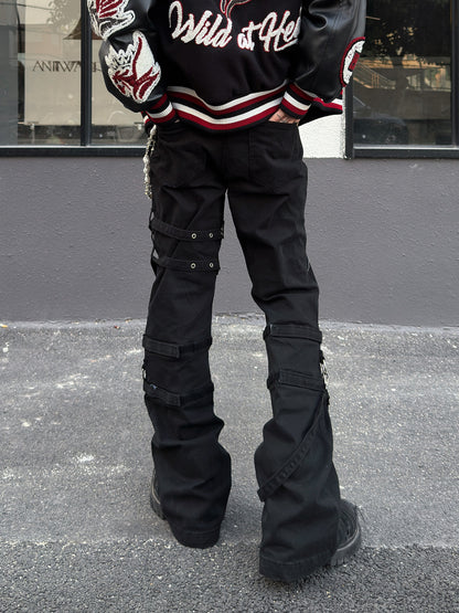 Strap Flare Lightweight Pants WN23017