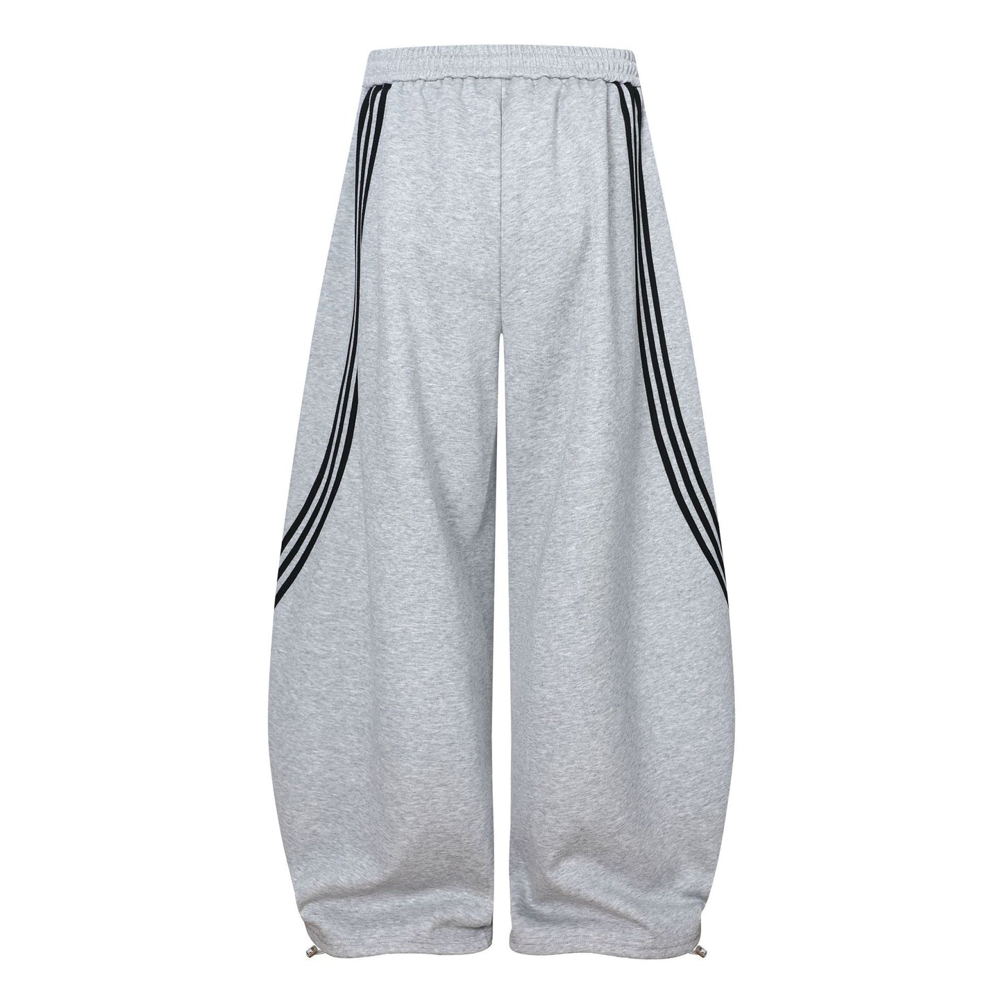 Deconstruction Curved Leg Wide Leg Sweatpants WN26160