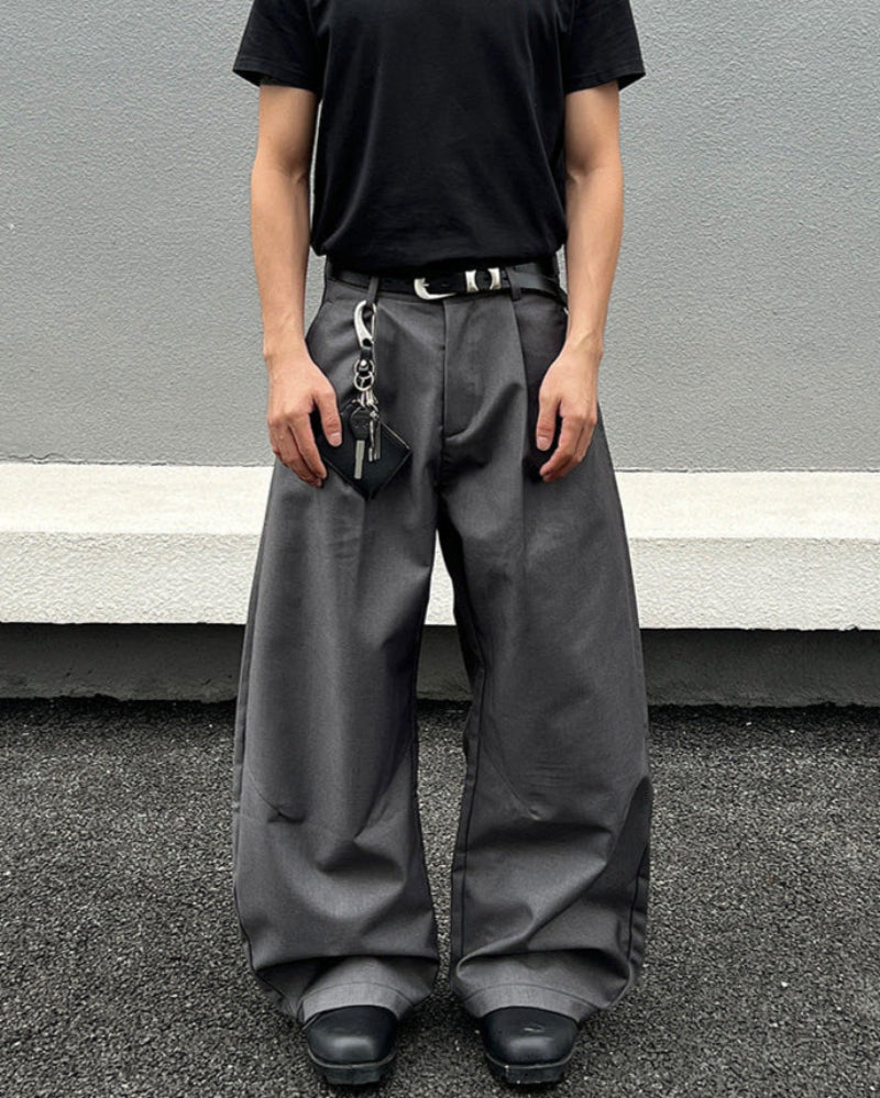 Draping Wide Leg Trousers WN19398