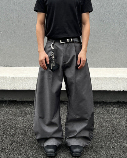 Draping Wide Leg Trousers WN19398