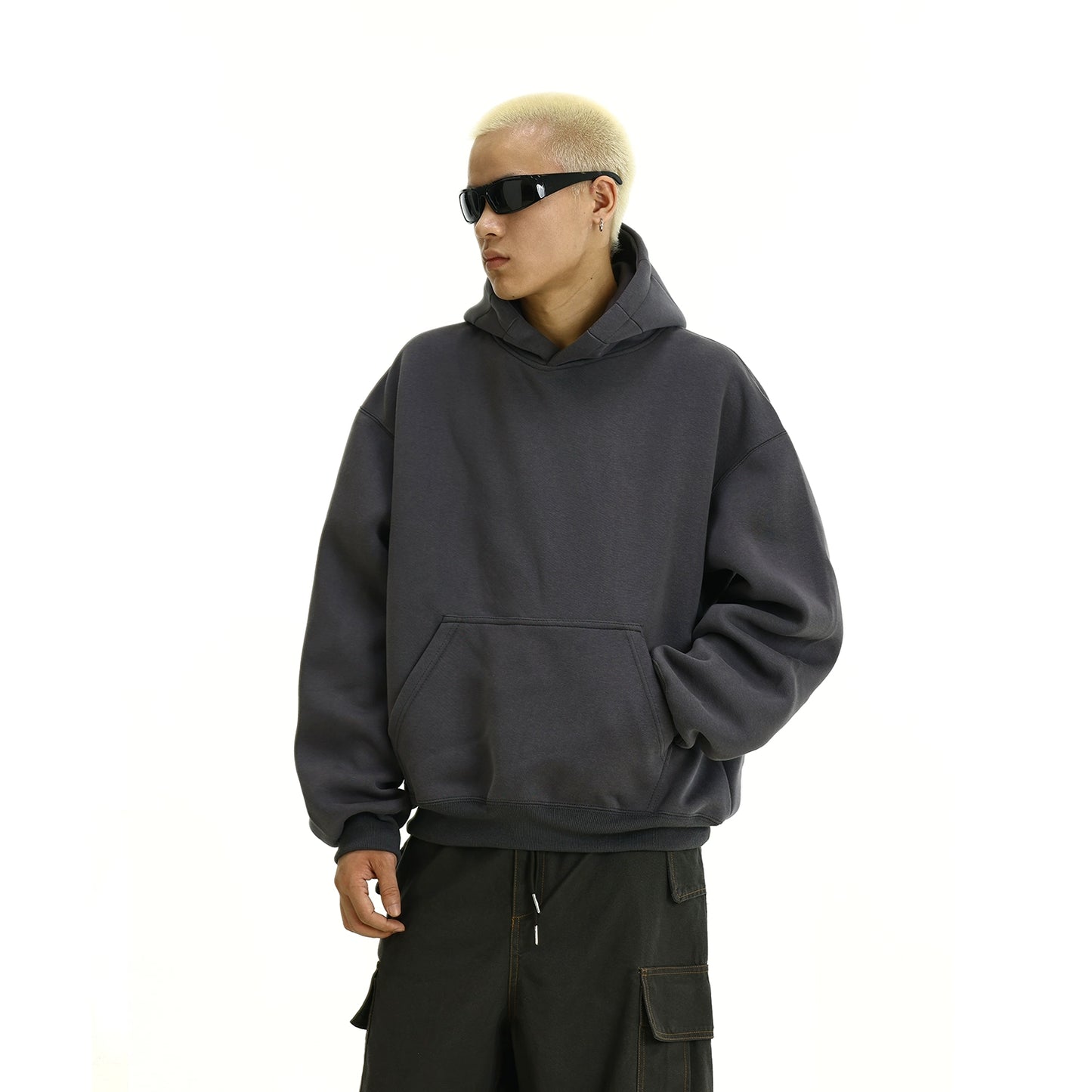 Heavyweight Pullover Cleanfit Hoodie WN8291