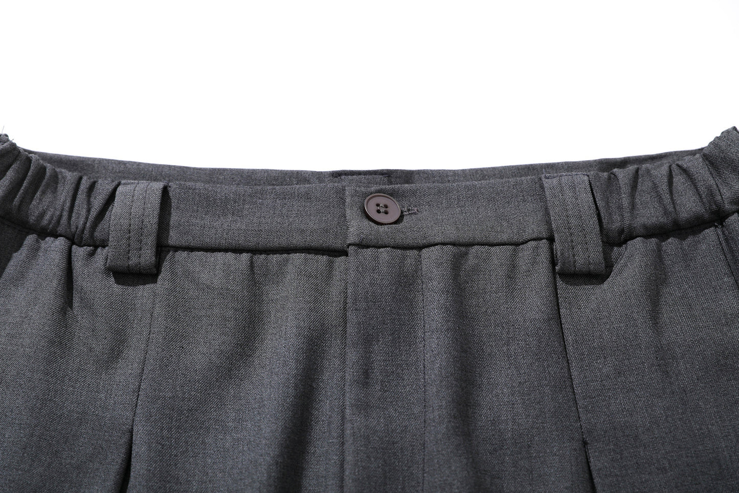 Drape Pleats Cropped Half Pants WN25777