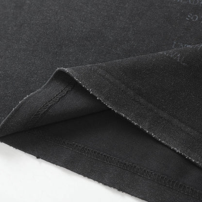 Oversize Fake Layered Long Sleeve T-Shirt WN14080