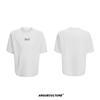 Deconstructed Metal Detail Short Sleeve T-Shirt WN18387