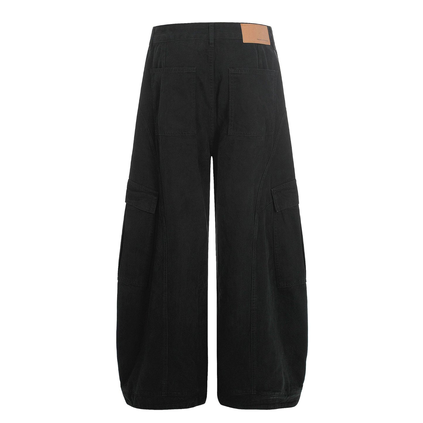 Washed Multi Pocket Curved Cargo Pants WN26016