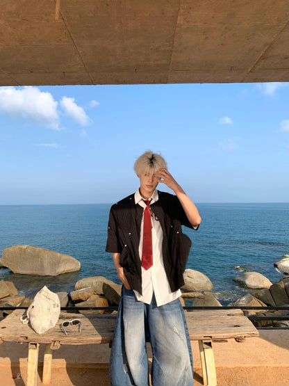 Sun Protection Zipper Short Sleeve Jacket WN19931