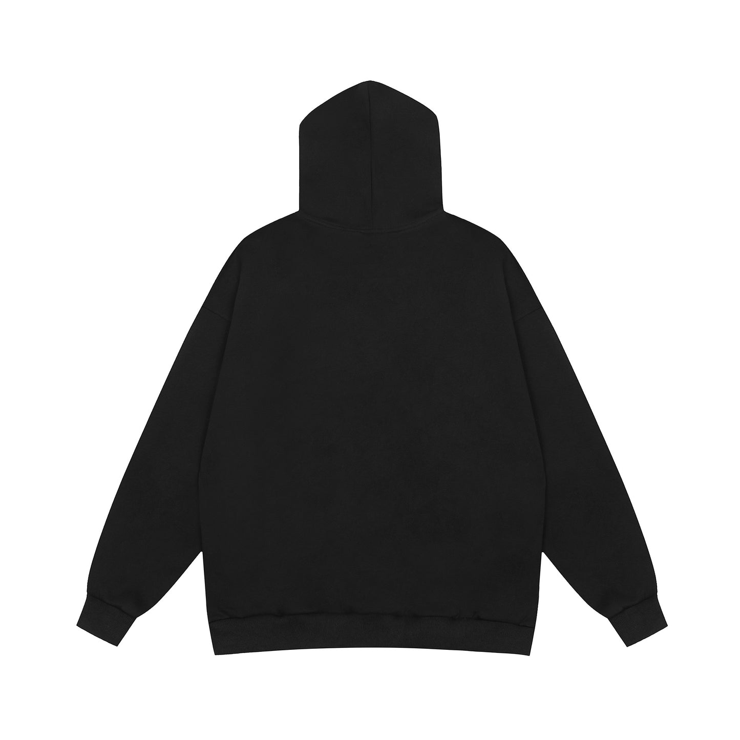 Oversize High-neck Fake Layererd Hoodie WN11078