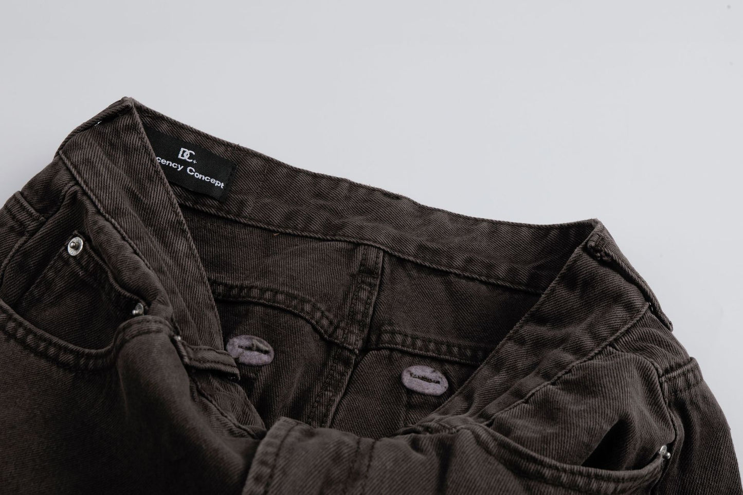 Washed Fade Wide Leg Denim Jeans WN26003