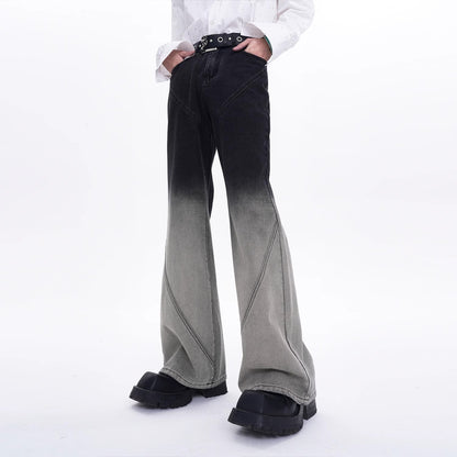 Gradient Flare Denim Jeans WN6876