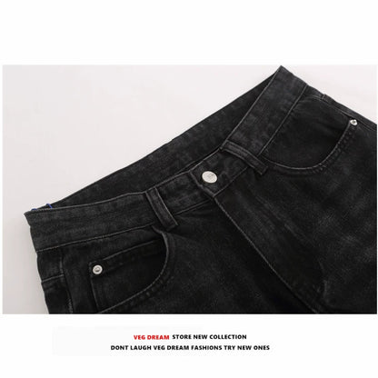 Washed Denim Jeans WN5575