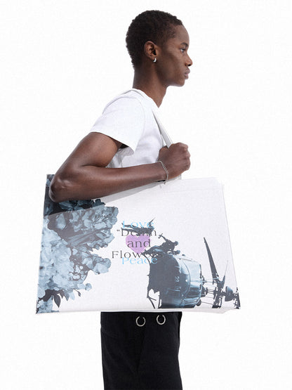 Large Capacity Graphic Tote Bag WN27090