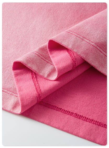 Washed Oversize Short-sleeve T-shirt WN6443