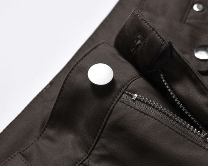 Zip Pocket Wide Leg Cargo Pants WN26021