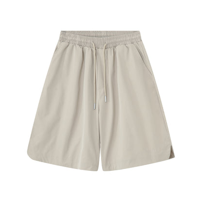 Half Zip Short Sleeve T-Shirt & Half Pants Setup WN24901