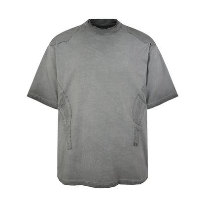 Damage Deconstructed Patchwork Short Sleeve T-Shirt WN26939
