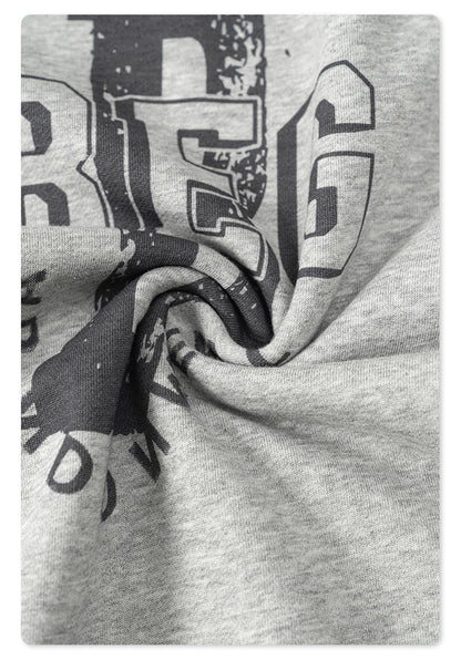 Print Oversize Crewneck Sweatshirt WN9949