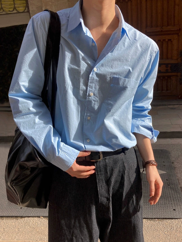 Relaxed Oversize Long Sleeve Shirt WN20329